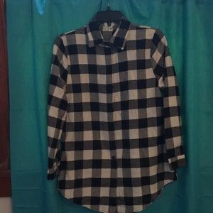 Plaid tunic